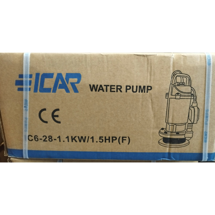 پمپ کف کش ایکار مدل (IC6-28-1.1KW/1.5HP(F