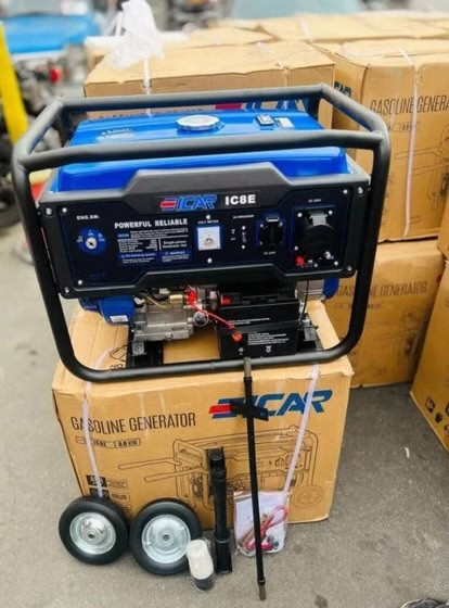 موتور برق بنزینی ۸ کیلوات ایکار مدل IC8E
