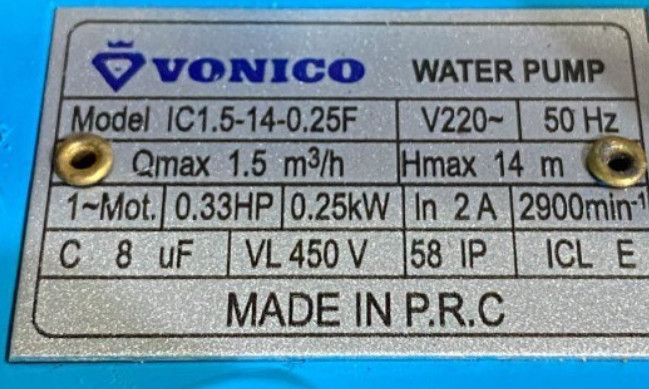 کفکش 14 متری ونیکو 1 اینچ مدل IC1.5-14-0.25F