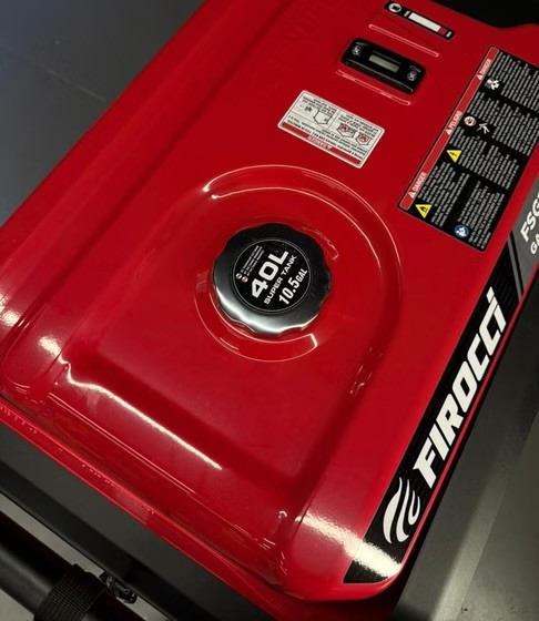 موتور برق 12 کیلووات تکفاز بنزینی برند فیروکسی، کد کالا FSG17000E2-V-RC