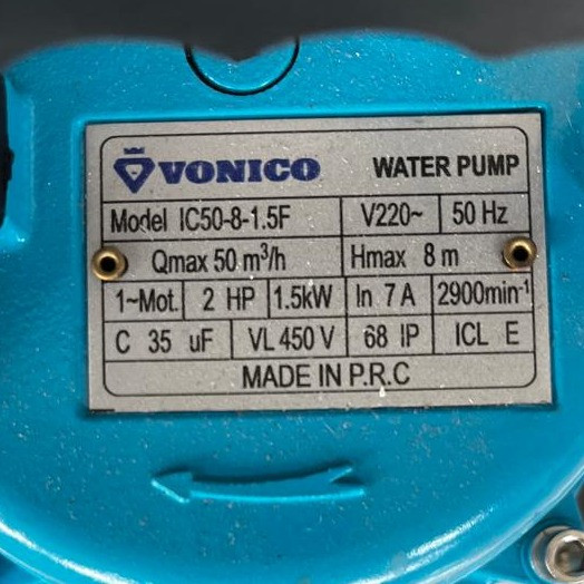کفکش ۴ اینچ ۸ متری ونیکو مدل IC50-8-1.5F