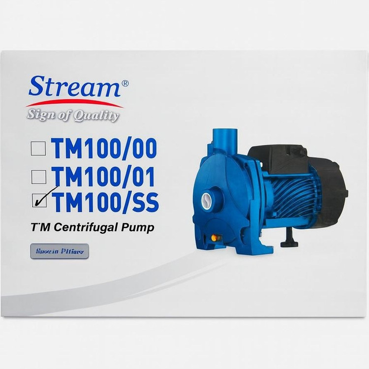 پمپ آب یک اسب بشقابی استریم مدل TM100/SS-IR