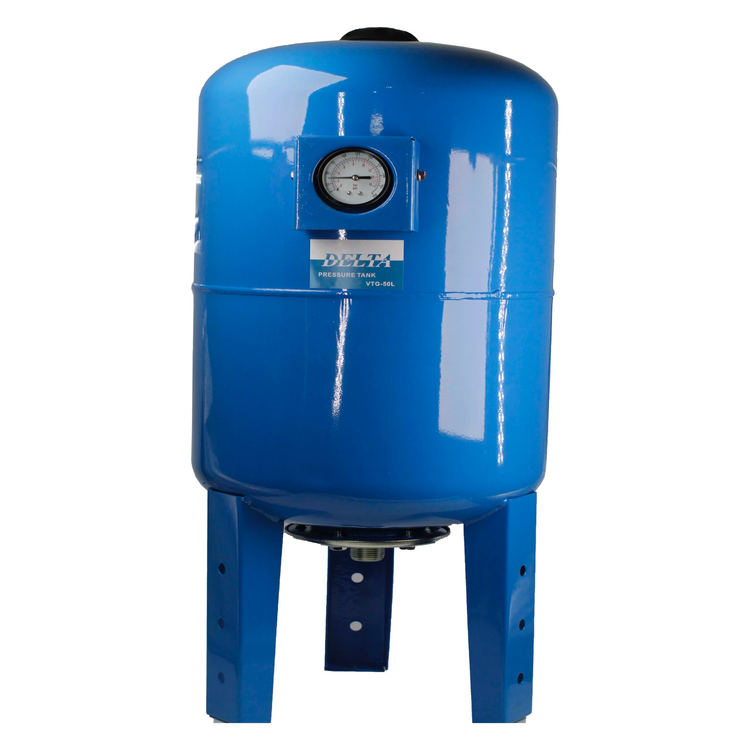 منبع تحت فشار100 لیتری گیج دار دلتا DELTA مدل VTG-100L