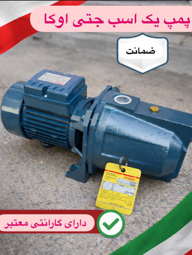 الکتروپمپ ۱ اسب جتی پروانه استیل اوکا(دوکاتی) ایران DCAM100
