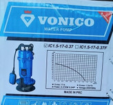 کفکش یک اینچ 17 متری ونیکو مدل IC1.5-17-0.37